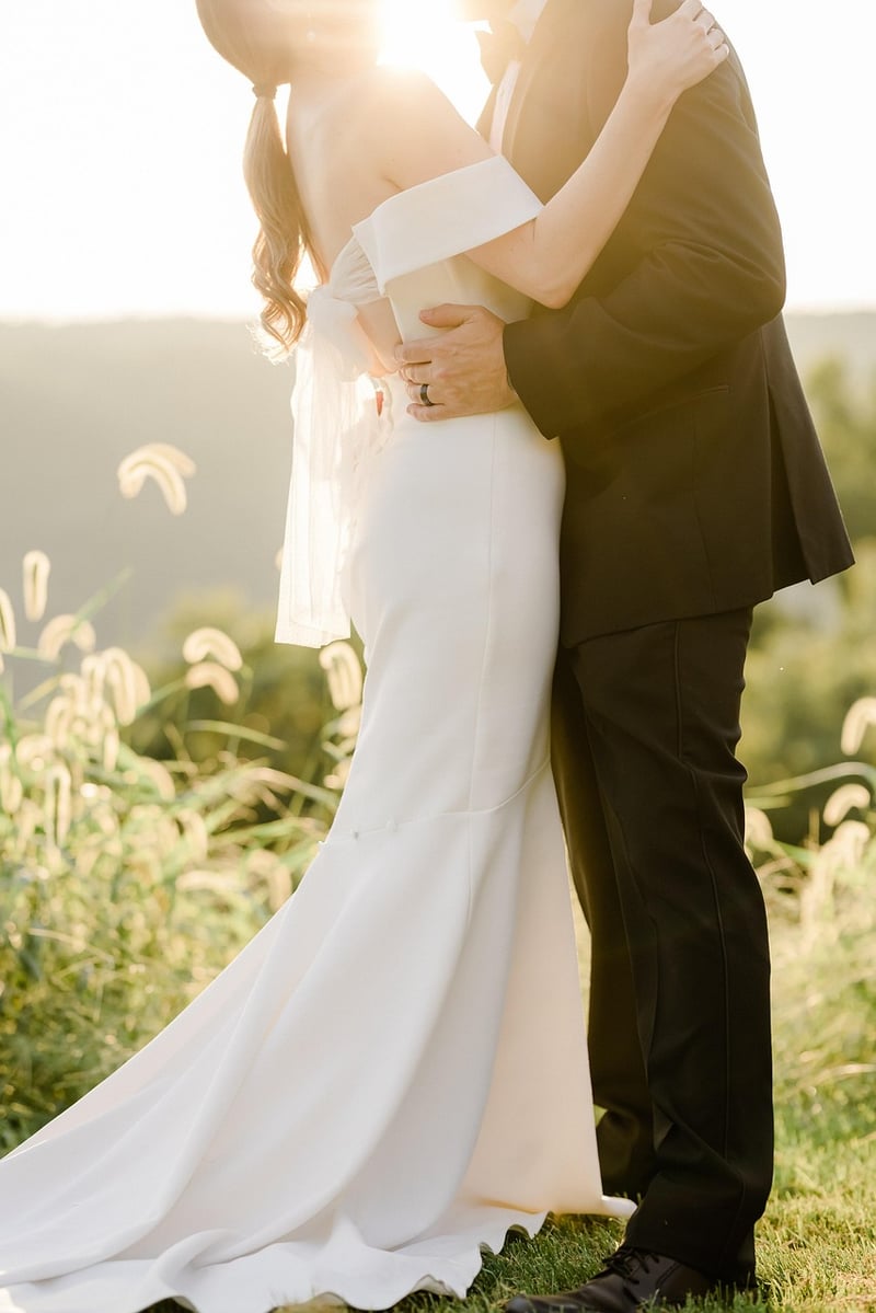 Bride and groom's first dance